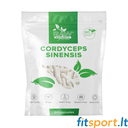 Rohpulver Cordyceps 90 Kapseln. 